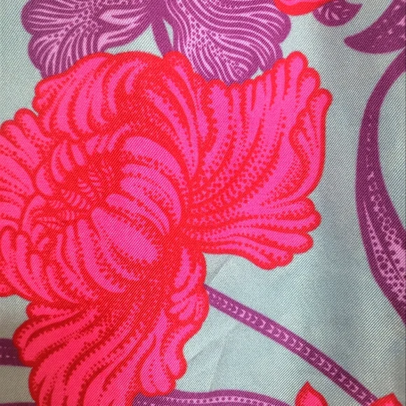 Rare Versace ACID BOUQUET Silk printed Men's Jersey Size 44 - Picture 8 of 11